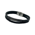 دستبند چرمی دولاین مونت بلانک - MontBlanc - Image 2