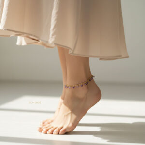 نمای جانبی پابند YSX طلایی مدل ELM8307